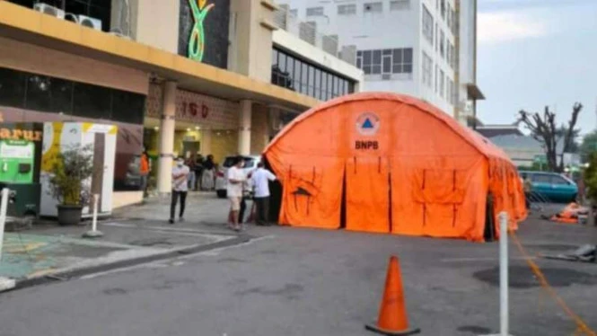 RSUD Bekasi Dirikan Tenda Darurat