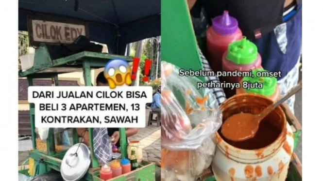 Omzet Jutaan Per Hari, Pedagang Cilok Bisa Beli 3 Apartemen