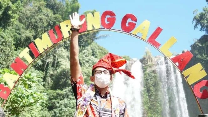 Sandiaga Uno Takjub dengan Pesona Pariwisata Gowa Sulsel