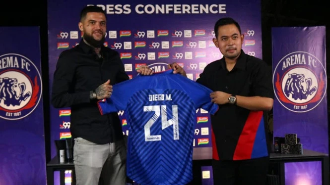 Terungkap, Proses Diego Michiels Sampai Gabung Arema FC