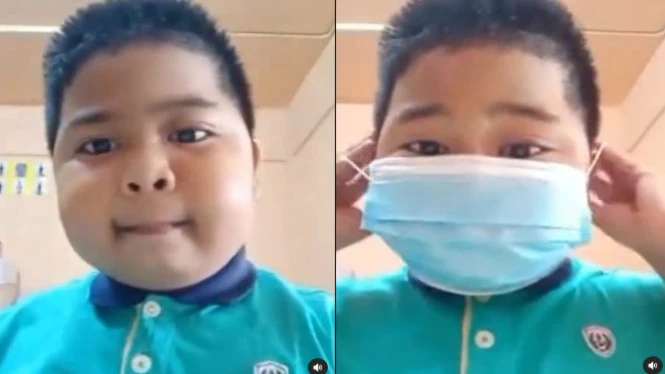 Viral Bocah Ceramah Corona, Jaga Dirimu Baik-baik!