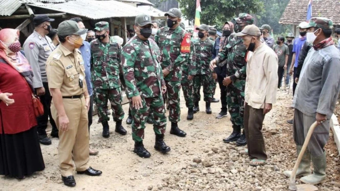 Buka TMMD, Pangdam Siliwangi Sampaikan Pesan Ini Untuk Prajurit TNI