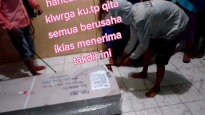 Viral Paket Berisi Jenazah Ini Bikin Menangis Keluarga