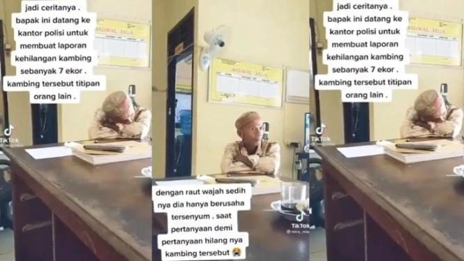 Viral Pak Tua Bingung Kehilangan 7 Ekor Kambing, Netizen: Donasi Yuk
