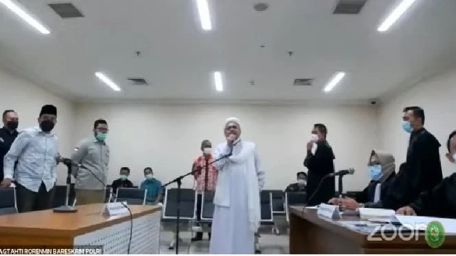 Hakim Sebut Habib Rizieq Terbukti Berbohong dan Bikin Onar