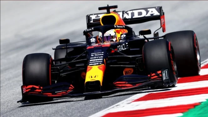 Max Verstappen Segel Pole Position F1 GP Styria 2021