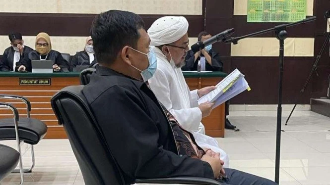 Habib Rizieq Dijadwalkan Jalani Sidang Putusan Kasus Tes Swab Hari Ini