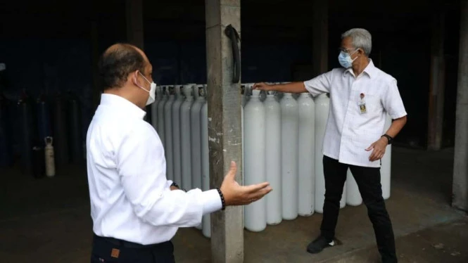 RS Mengeluh Pasokan Oksigen Tersendat, Ganjar Pastikan Stoknya Aman
