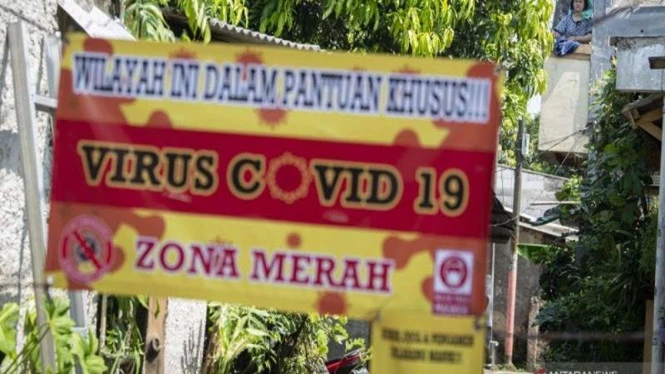 82 RW di DKI Jakarta Masih Berstatus Zona Merah COVID-19