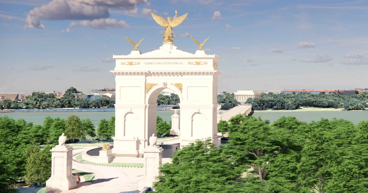 For a group of Vietnam vets, standing up to Trump's D.C. arch is true loyalty
