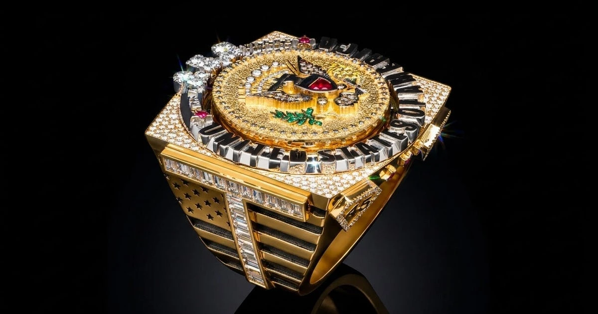 Trump gifted lavish ring from Belgian diamond group that won tariff relief