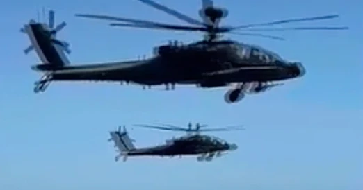 Apache pilots' suspensions lifted after flyby over South Carolina beach