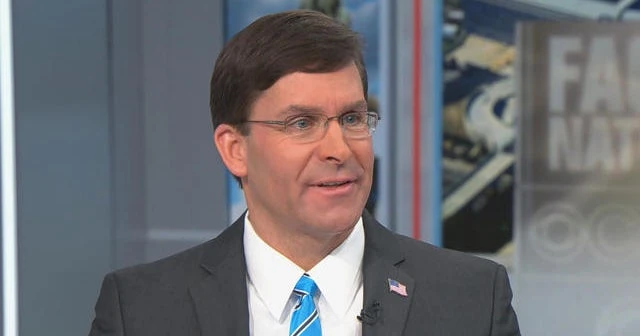 Mark Esper says he 
