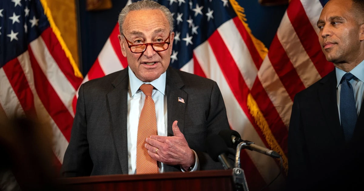 Transcript: Senate Majority Leader Chuck Schumer on 