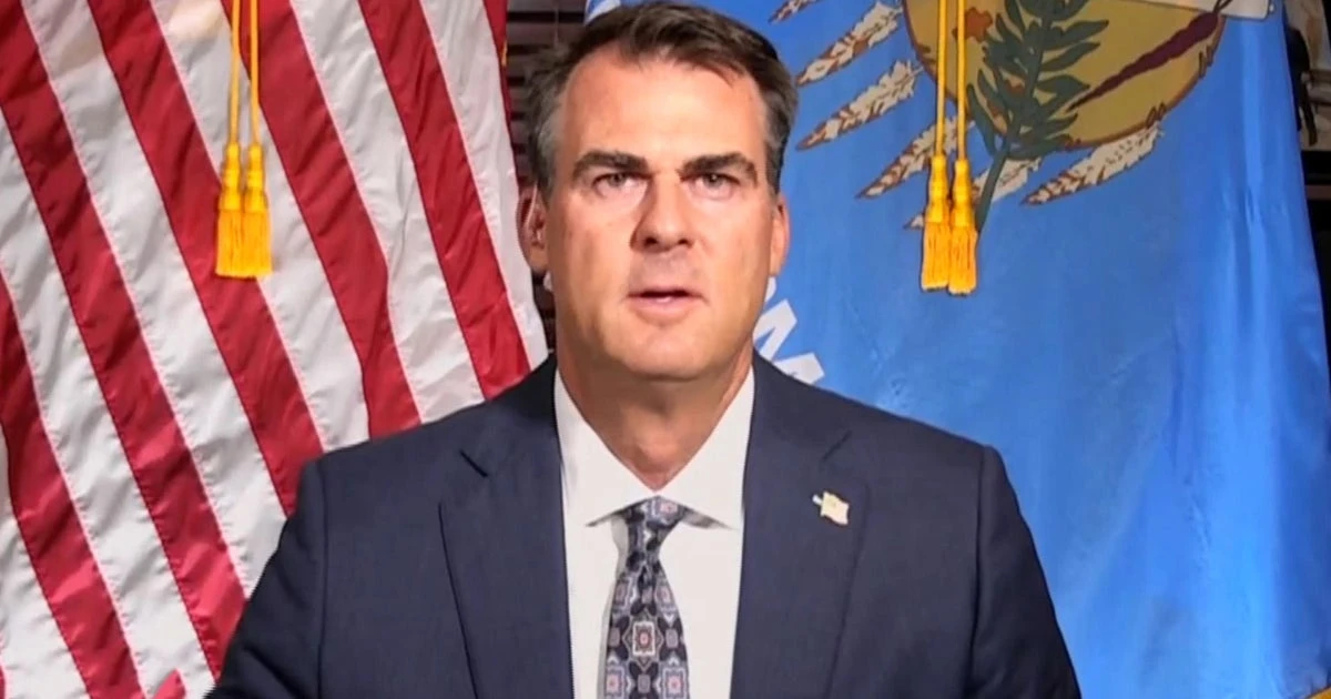 Oklahoma Gov. Kevin Stitt says presidential campaigns should not be 