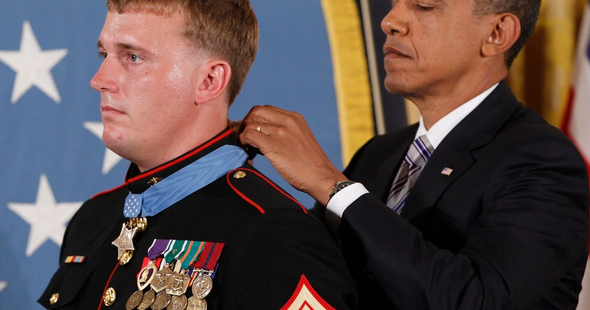 Afghanistan Medal of Honor recipient Dakota Meyer reenlists in Marine Corps reserves after 15 years