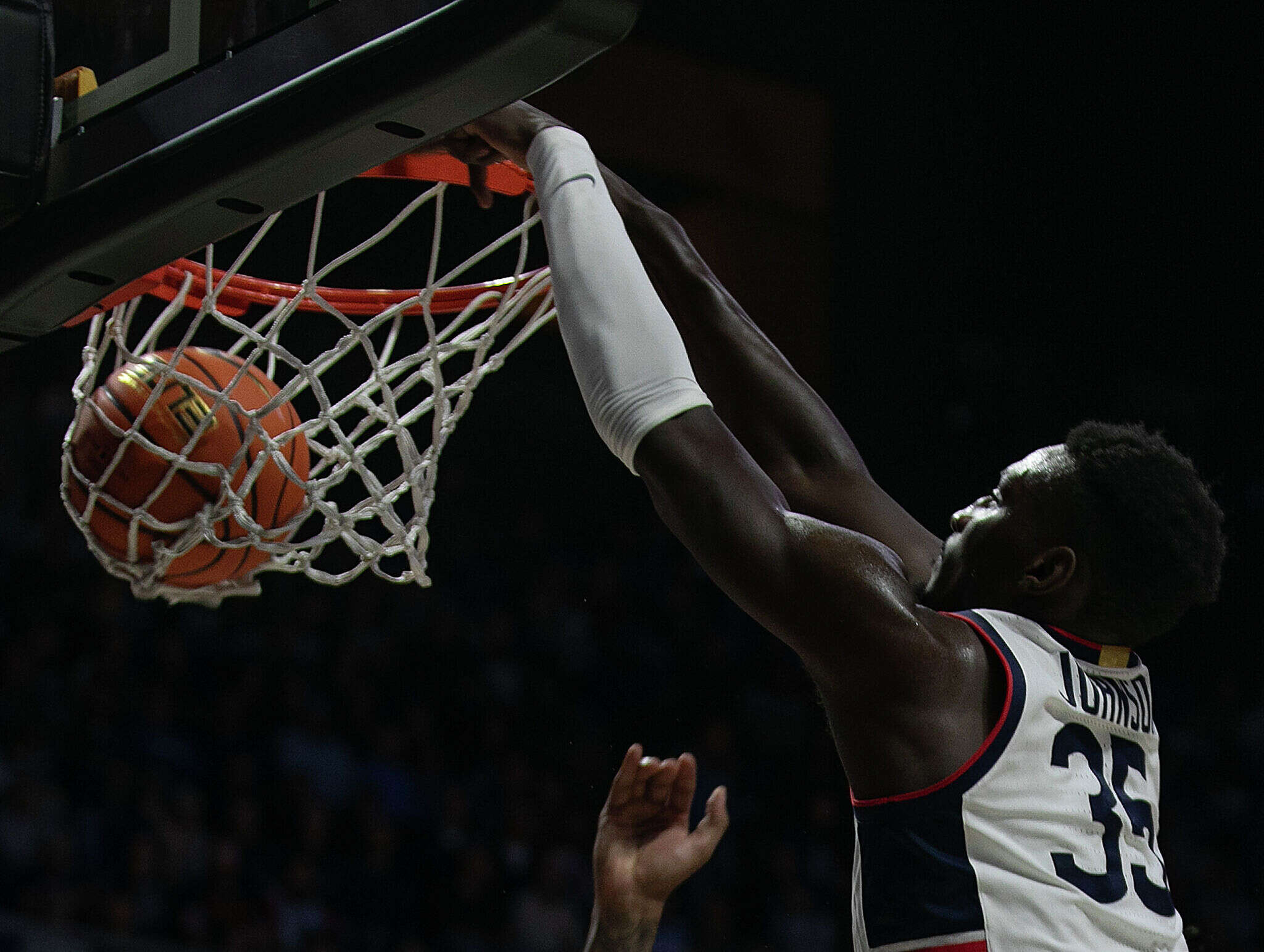 UConn's Samson Johnson named to Jabbar Award watch list