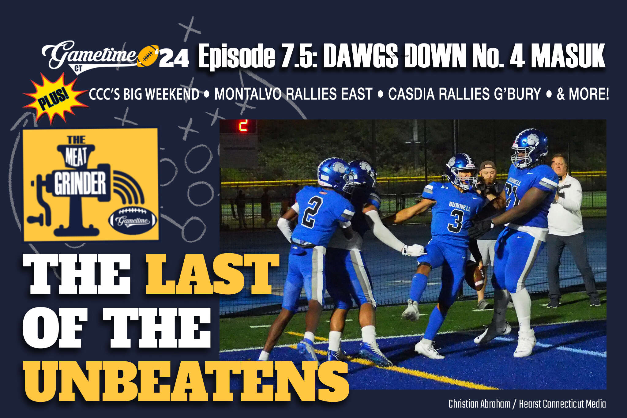 The Meat Grinder CT HS Football Podcast (S7 E5): The Last of the Unbeatens