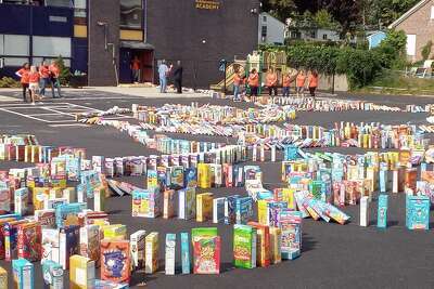 Torrington academy completes cereal challenge