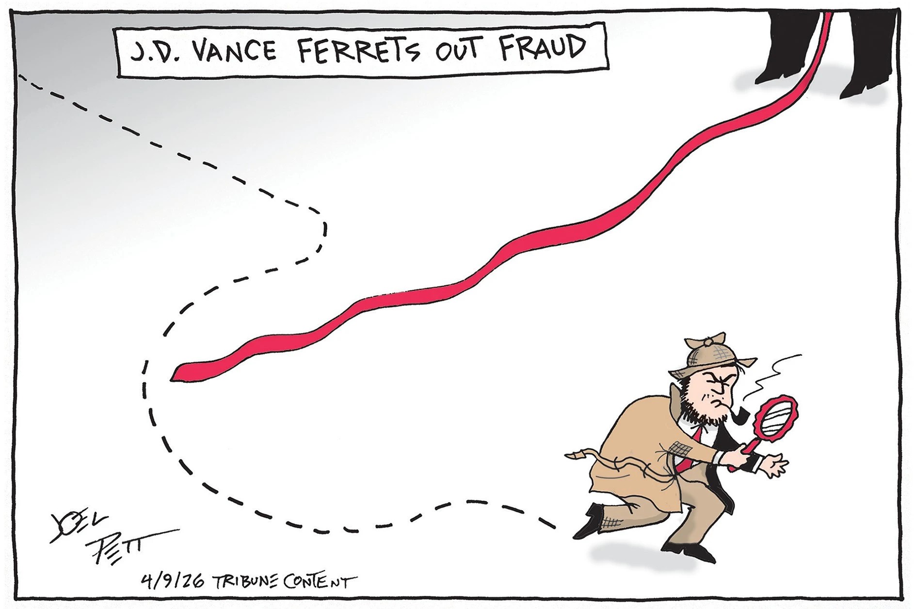 This week in cartoons (opinion): Vance swipes spotlight from Trump