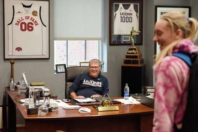A day in the life of UConn's Geno Auriemma