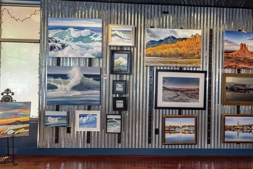 BACA pop-up gallery brightens empty shop in Branford