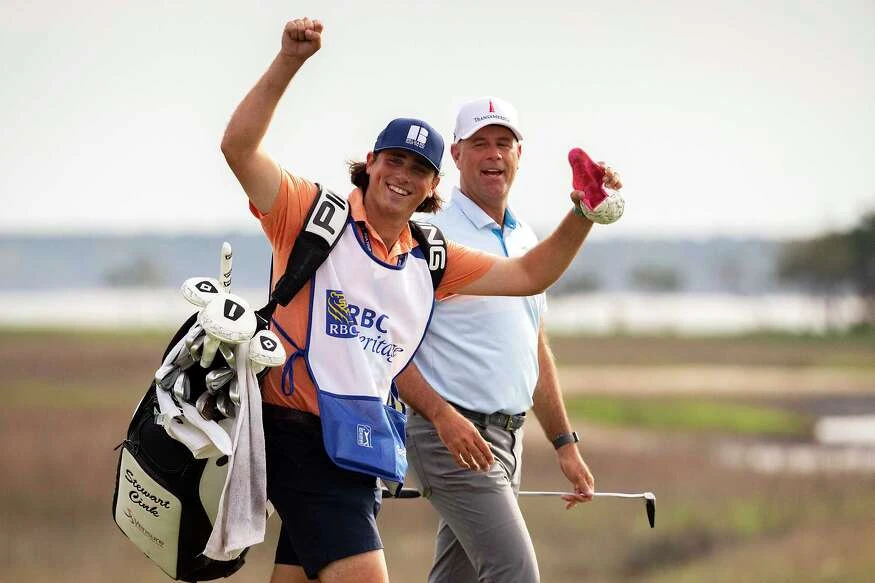 Cinks have formed successful golfer-caddie bond