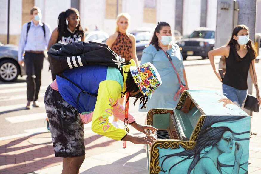 Piano Project brings interactive art to downtown Stamford