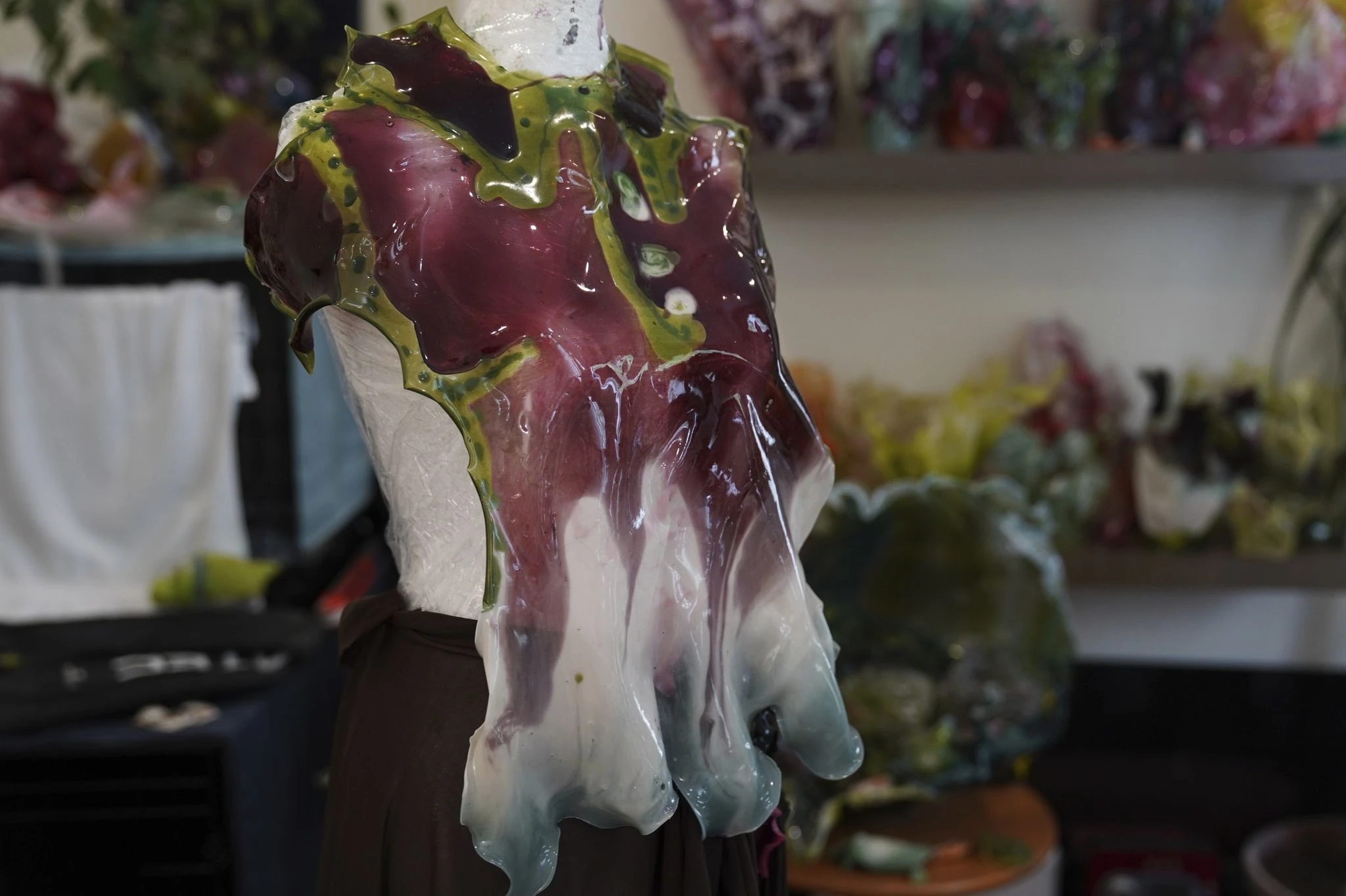 A designer dressed Chappell Roan with seaweed. But don't expect to find the approach in stores — yet