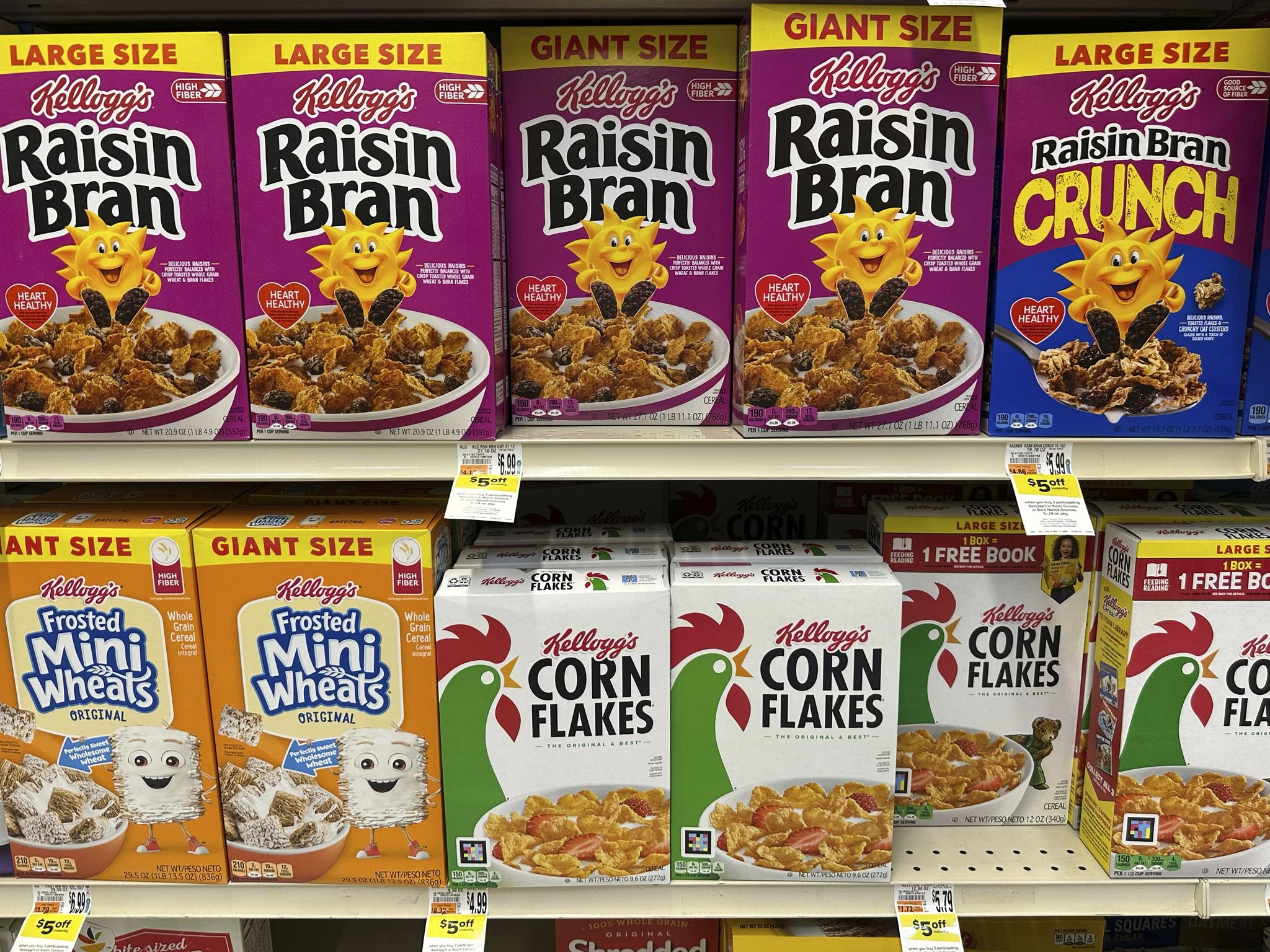 Breakfast cereal sales declined for decades before Kellogg's sale to Italian company