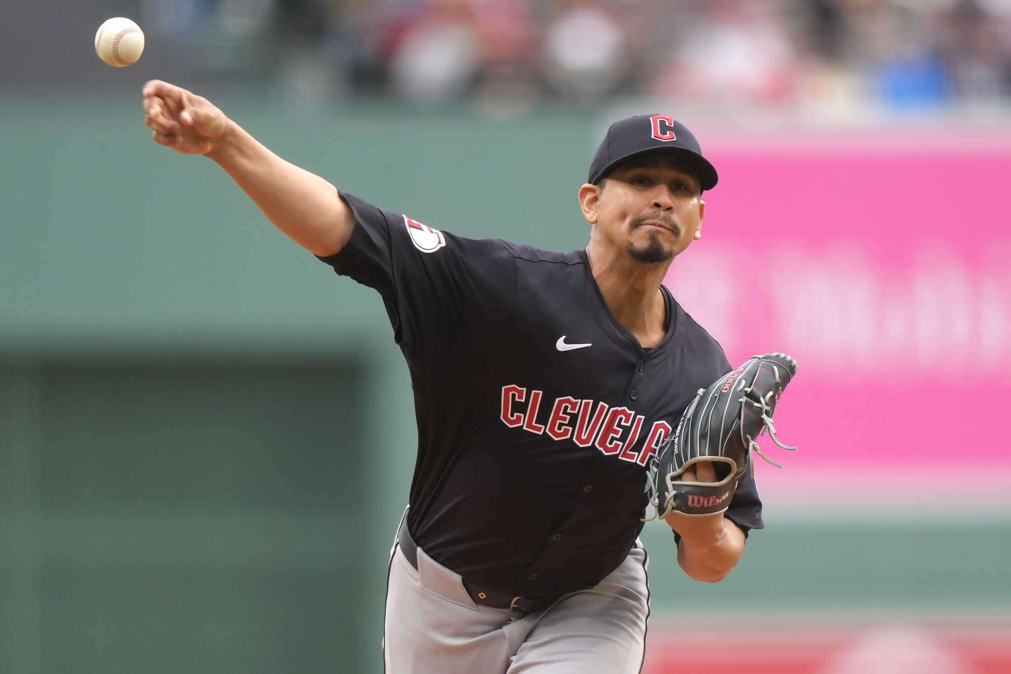 Carlos Carrasco pitches solid into the 6th inning, Guardians edge Red Sox 5-4 to improve to 13-6