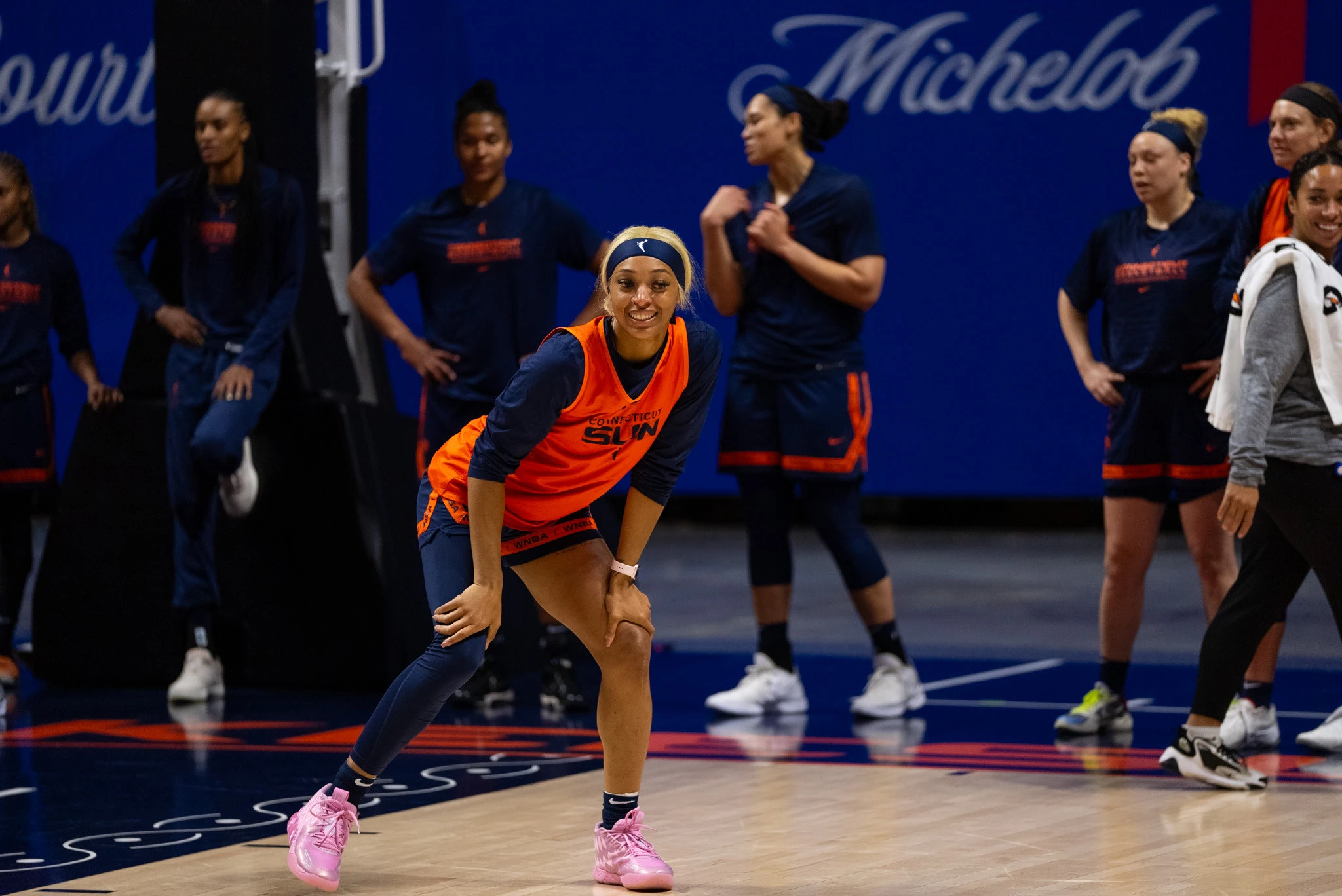 How DiJonai Carrington earned starting spot with Connecticut Sun