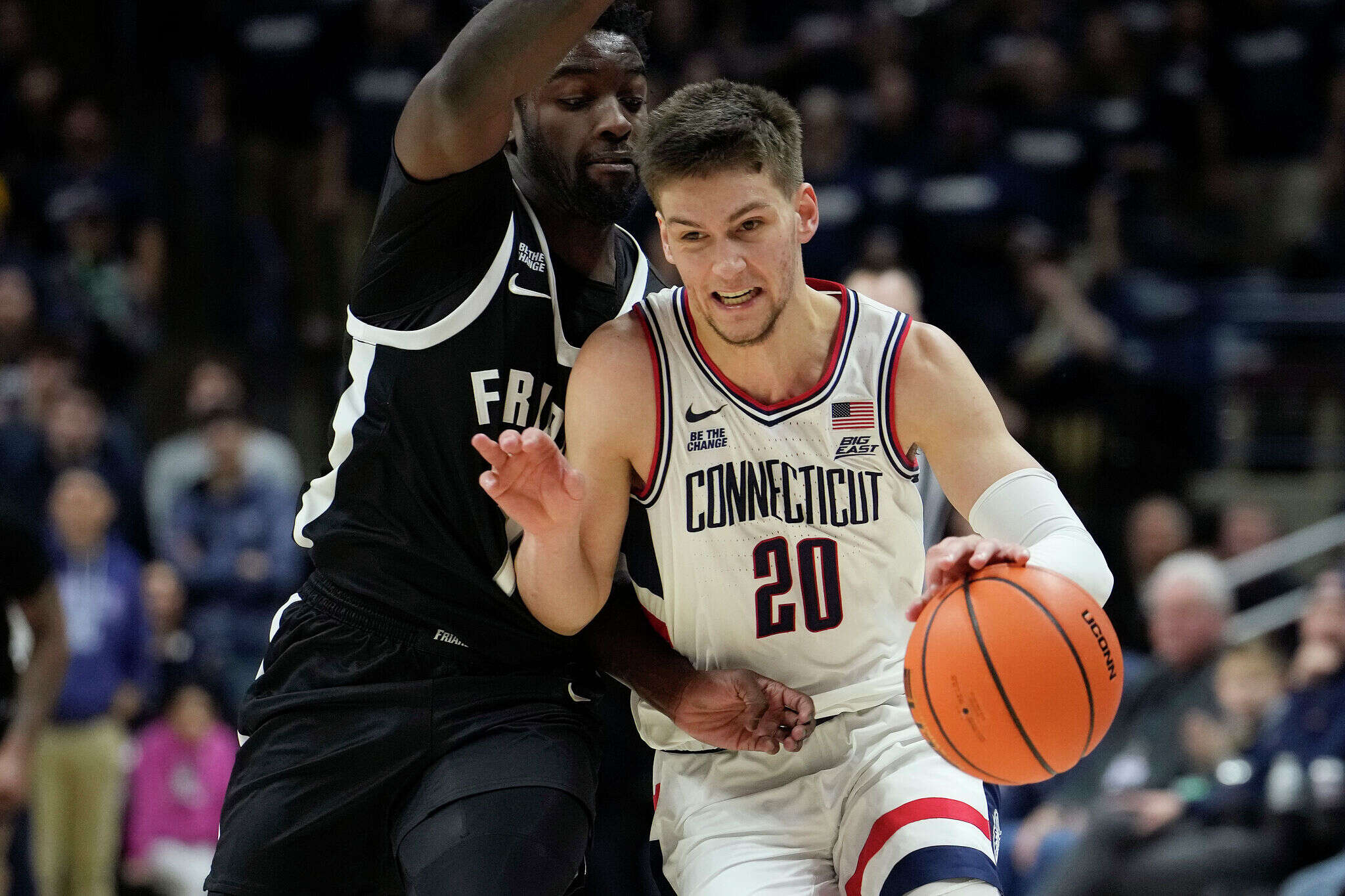 Why Aidan Mahaney's breakout game is a good sign for UConn men