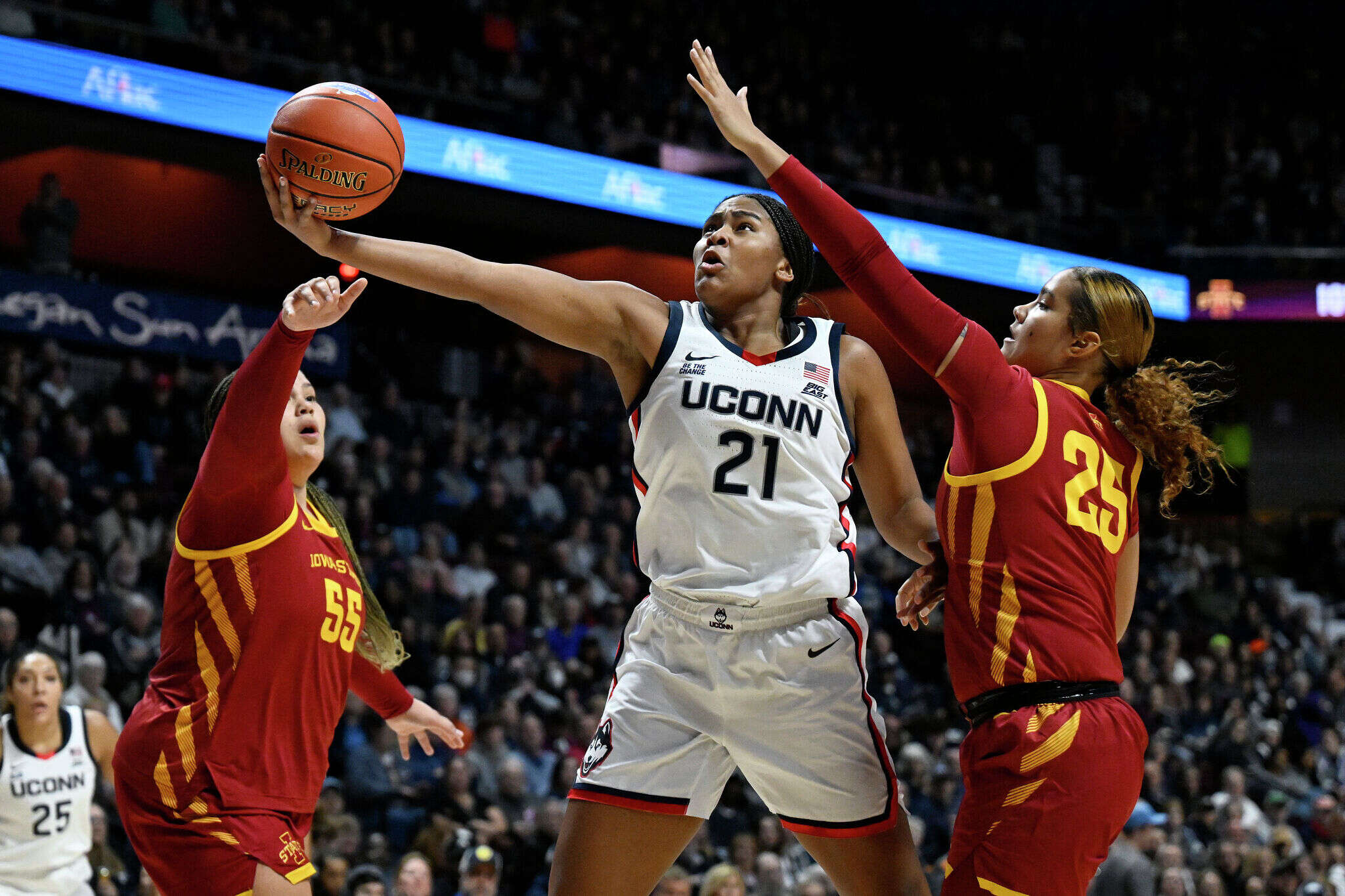 UConn freshman Sarah Strong looks like a star only 11 games into her career