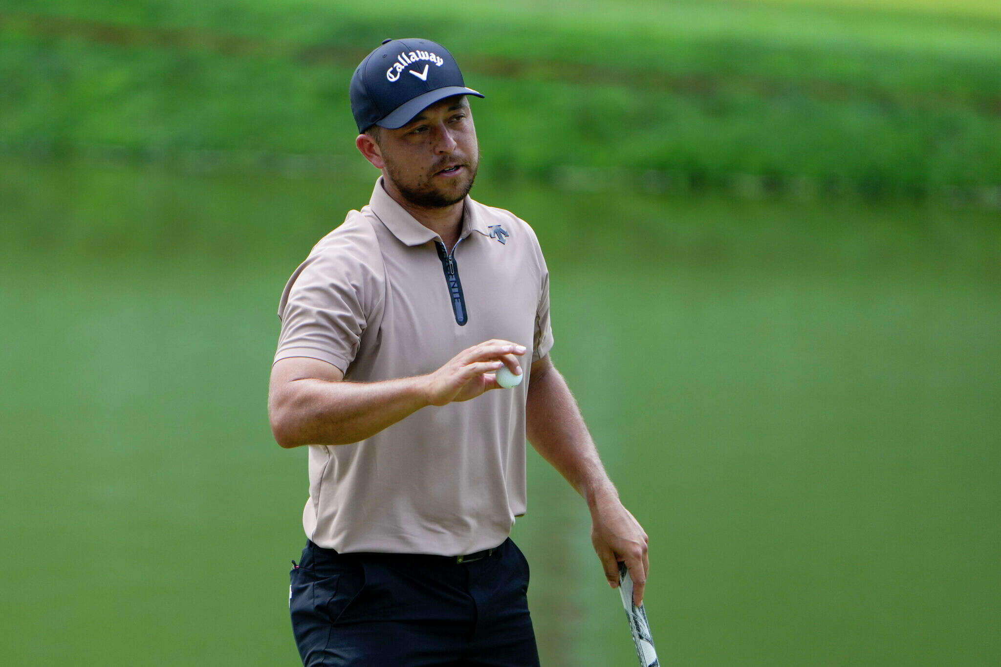 PGA champ Schauffele keeps rolling at midway point of Travelers