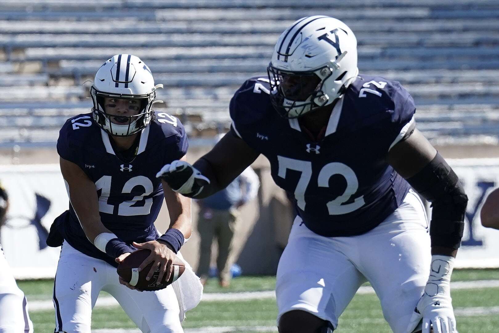 Bears use third-round pick to take Yale tackle Amegadjie