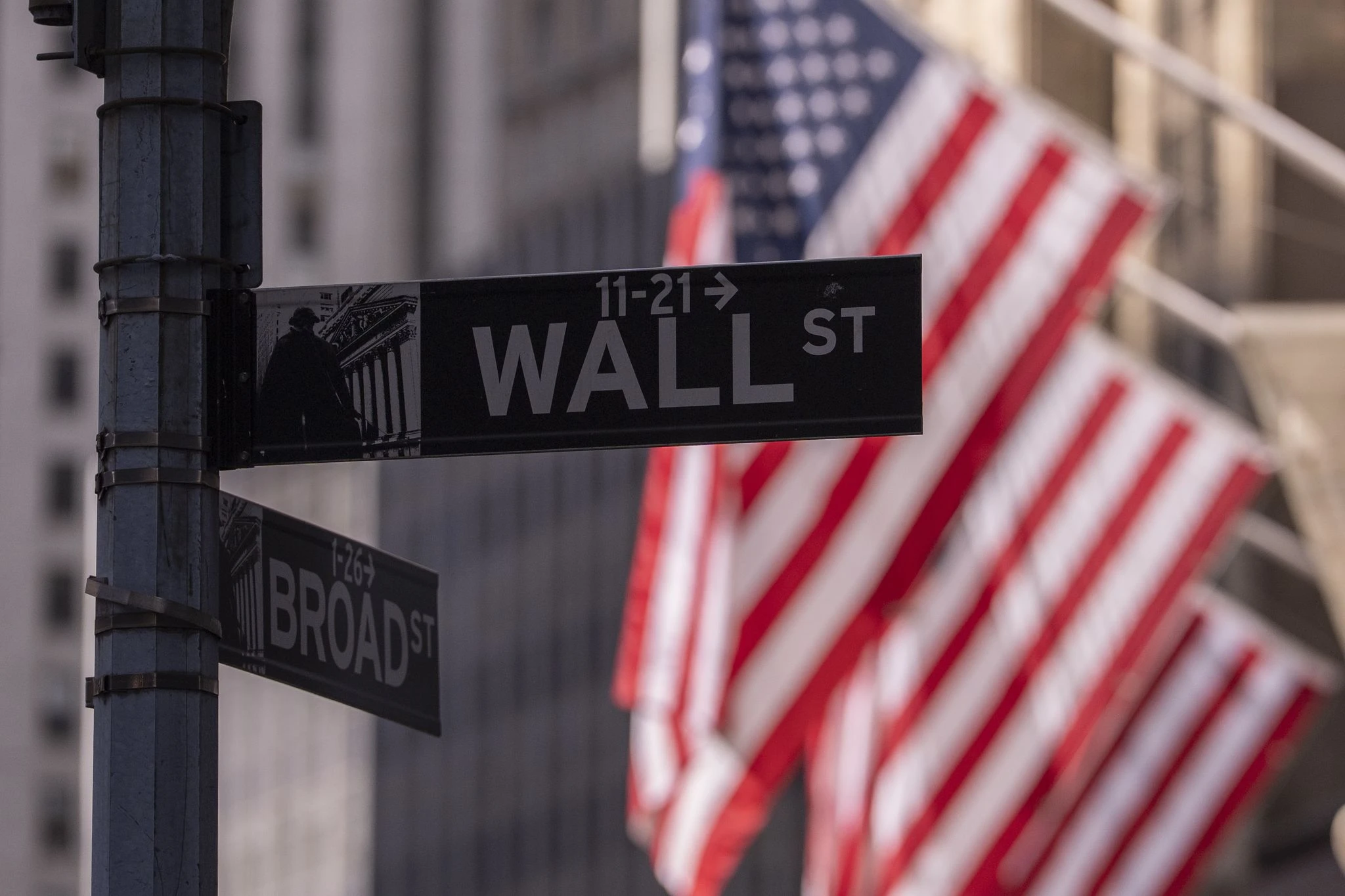 Wall Street is split as Tesla and tech drop while most other US stocks climb