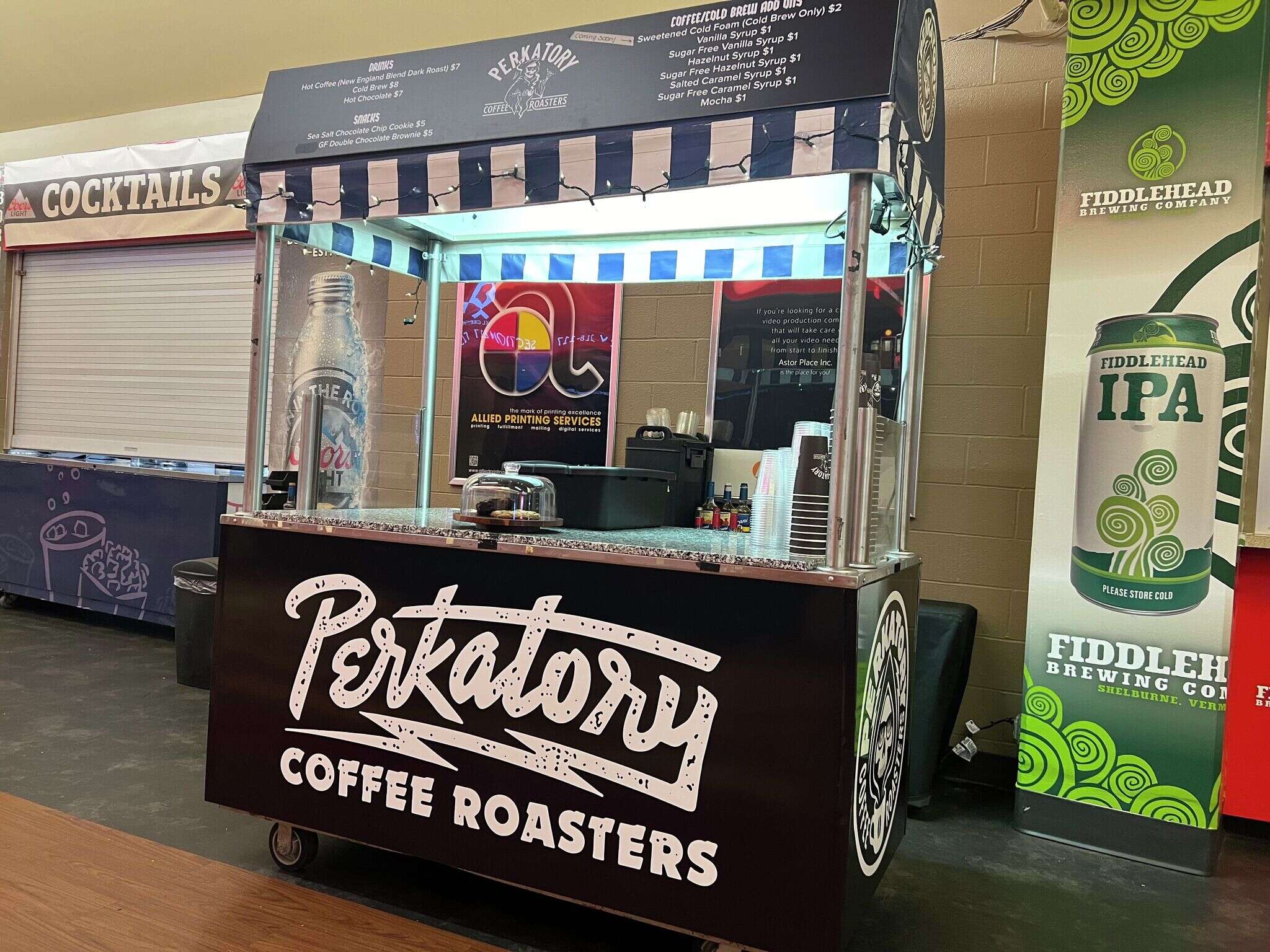 CT’s Perkatory Coffee Roasters now served at Hartford Wolf Pack games