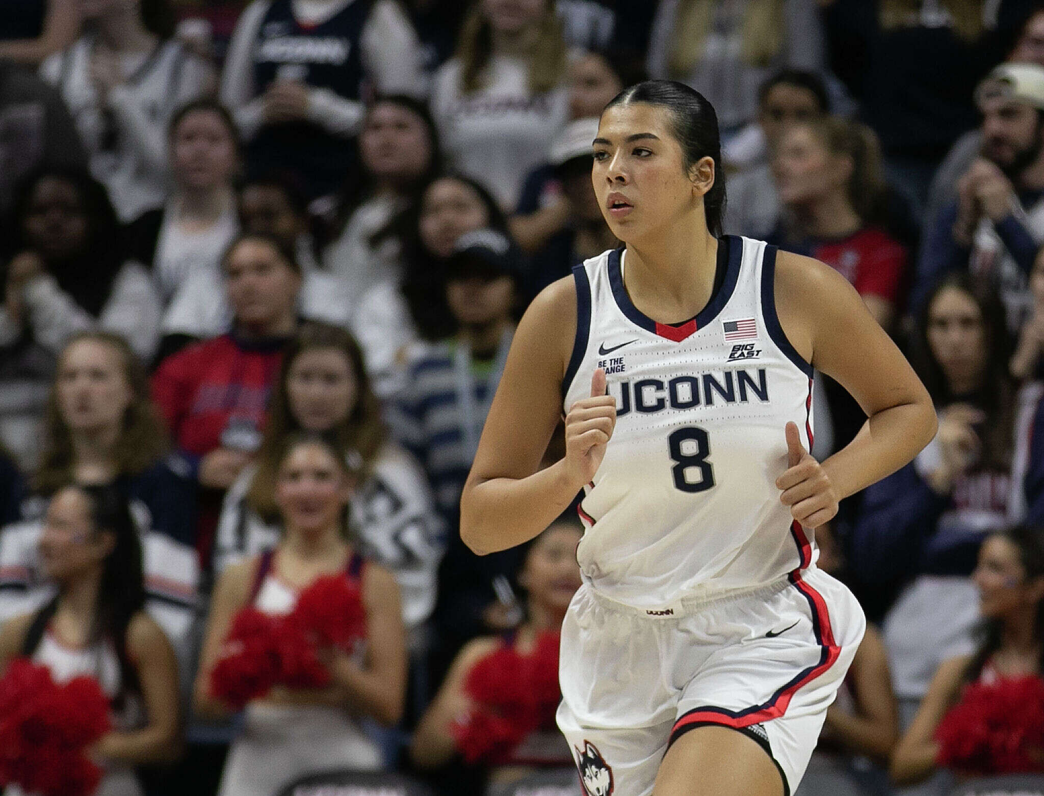 Jana El Alfy impresses in long-awaited debut for UConn women's basketball