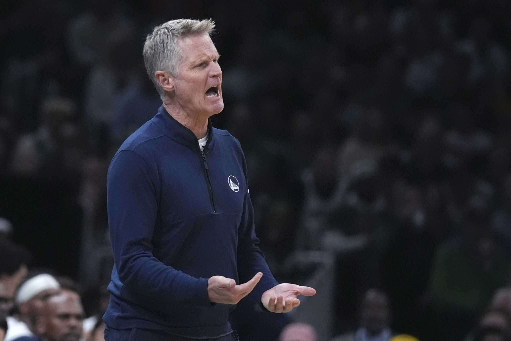 Celtics fans boo Warriors coach Kerr, let him know they didn't like Tatum's Olympic playing time