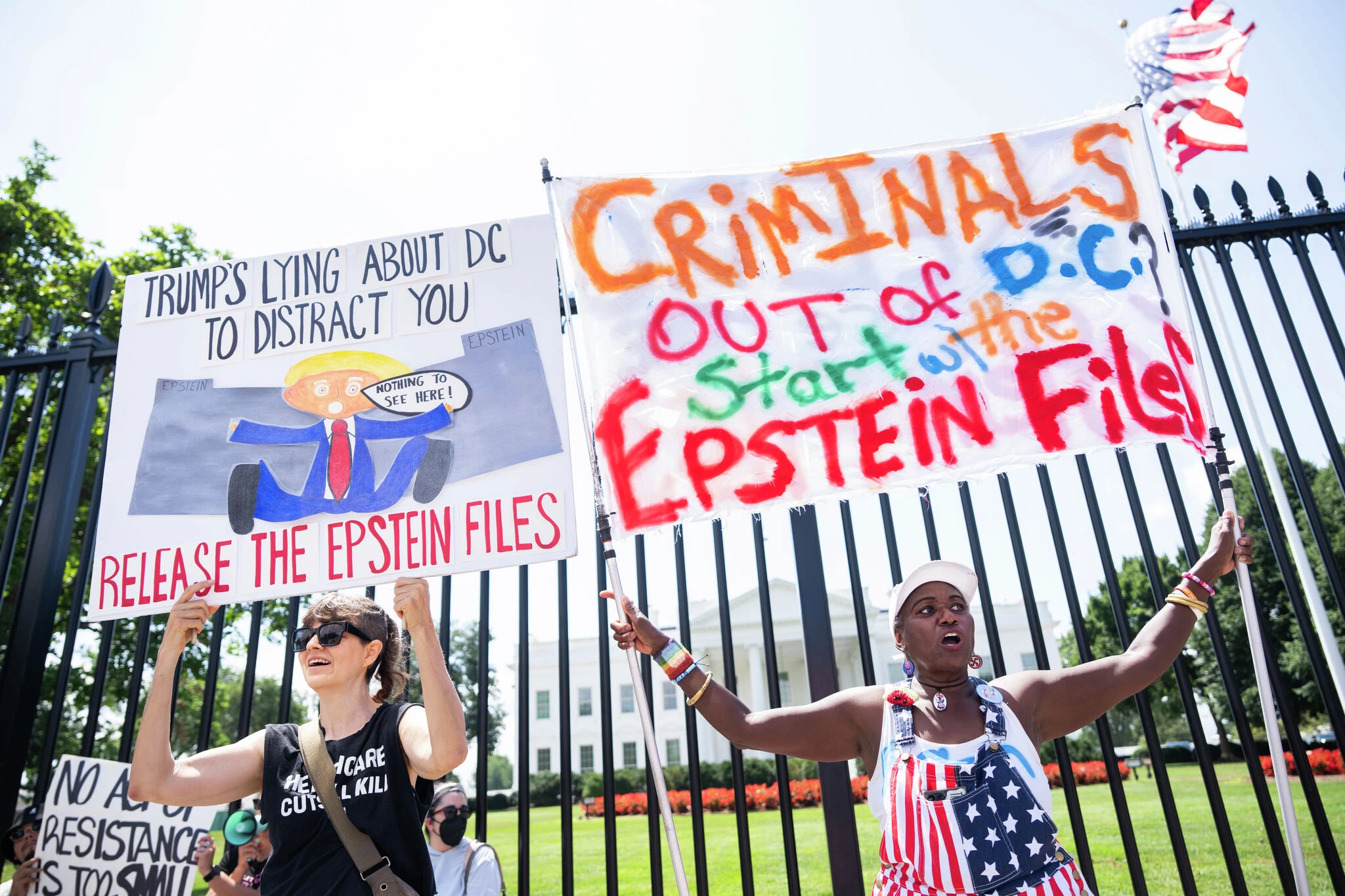 Susan Campbell (opinion): Don't fall for misdirection from the Epstein files