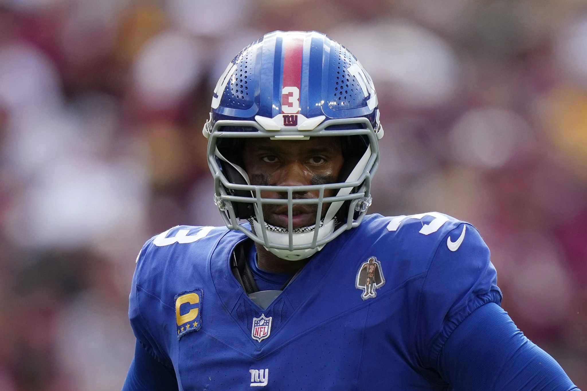 Russell Wilson will remain the Giants' starting QB going into Week 2
