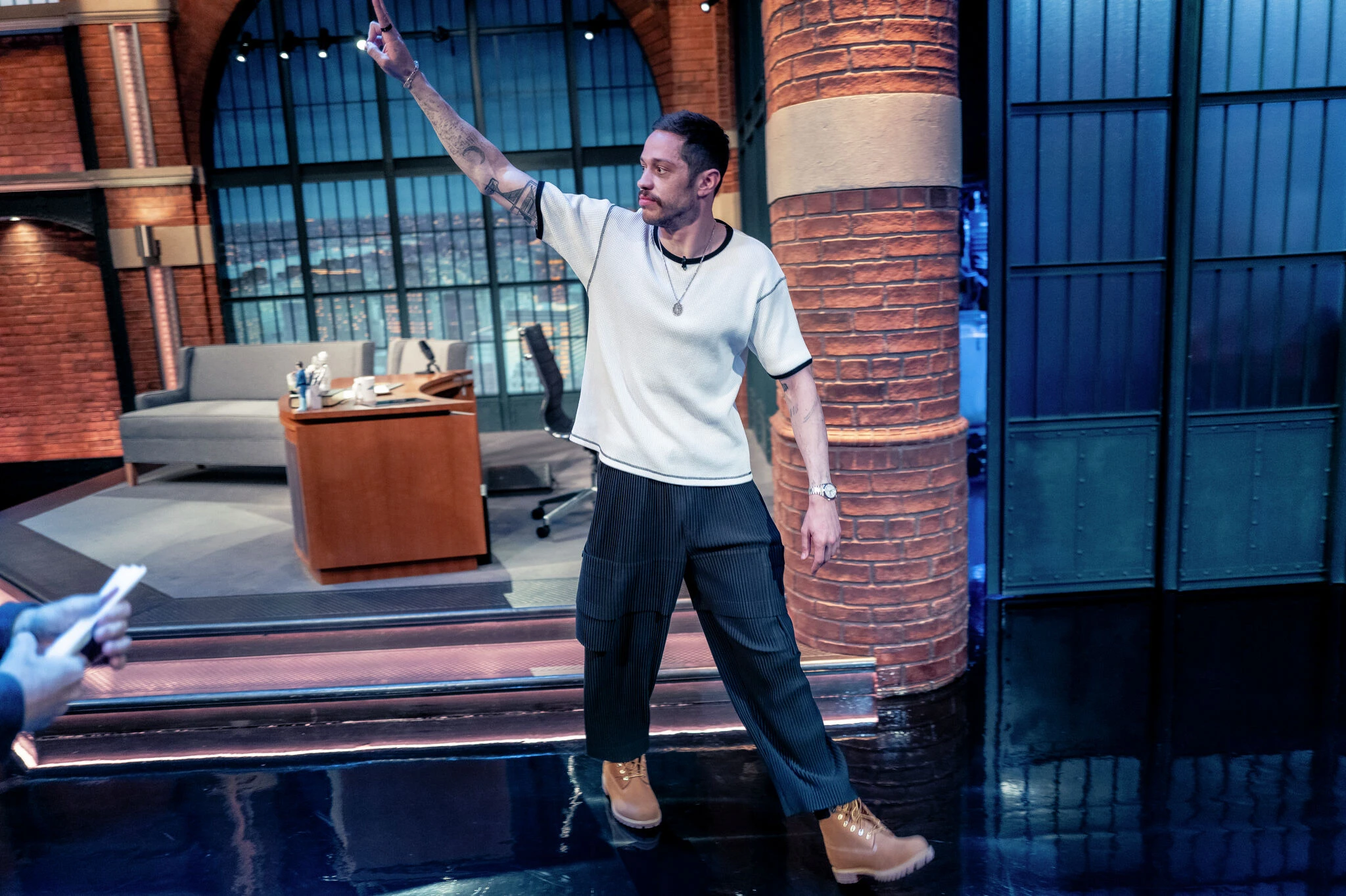 Comedian Pete Davidson in Connecticut tonight for a sold-out show