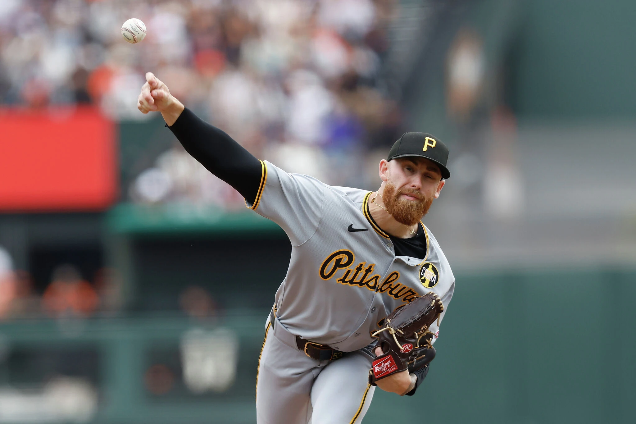 CT's Mike Burrows reflects on rookie season, historic Pirates teammate