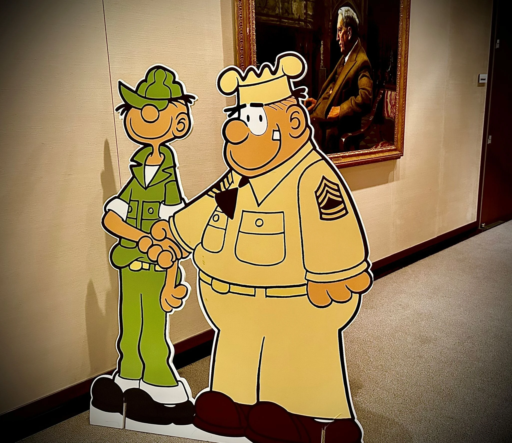 John Breunig (opinion): Beetle Bailey's view from front lines of comic