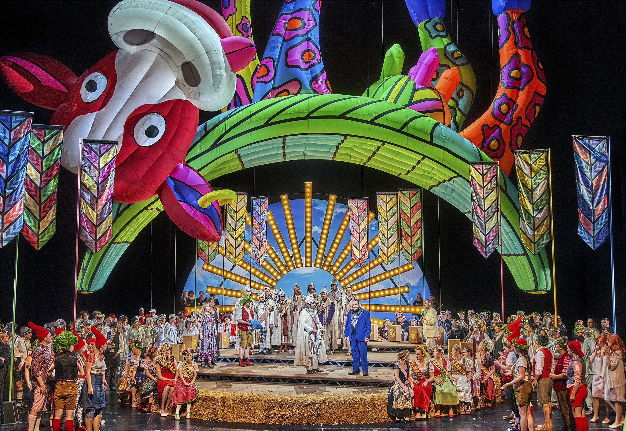 Bayreuth's 2025 production of Wagner's 'Meistersinger' features a Technicolor look — and a twist
