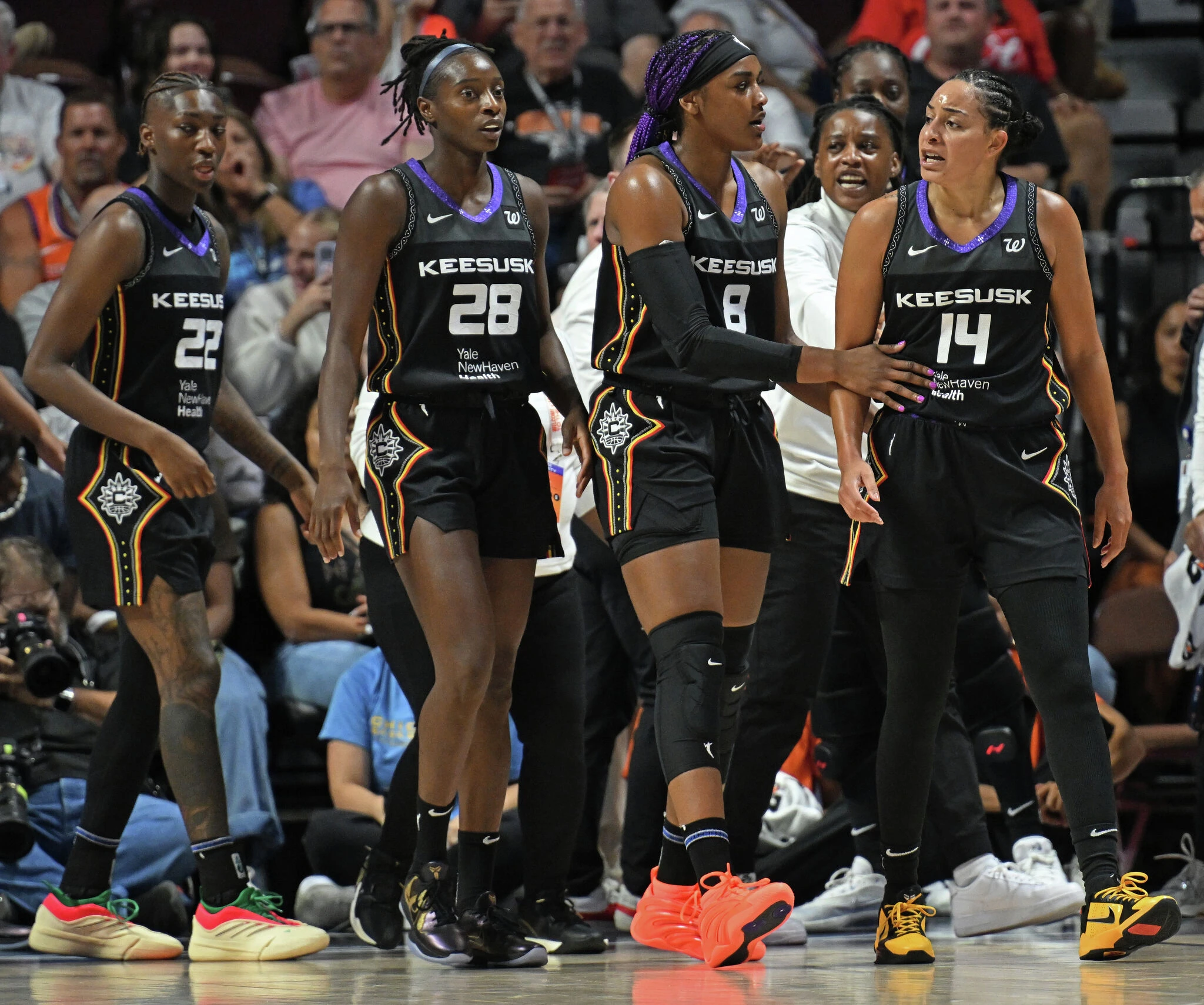 Connecticut Sun show some fight, snap 5-game skid with win over Chicago Sky