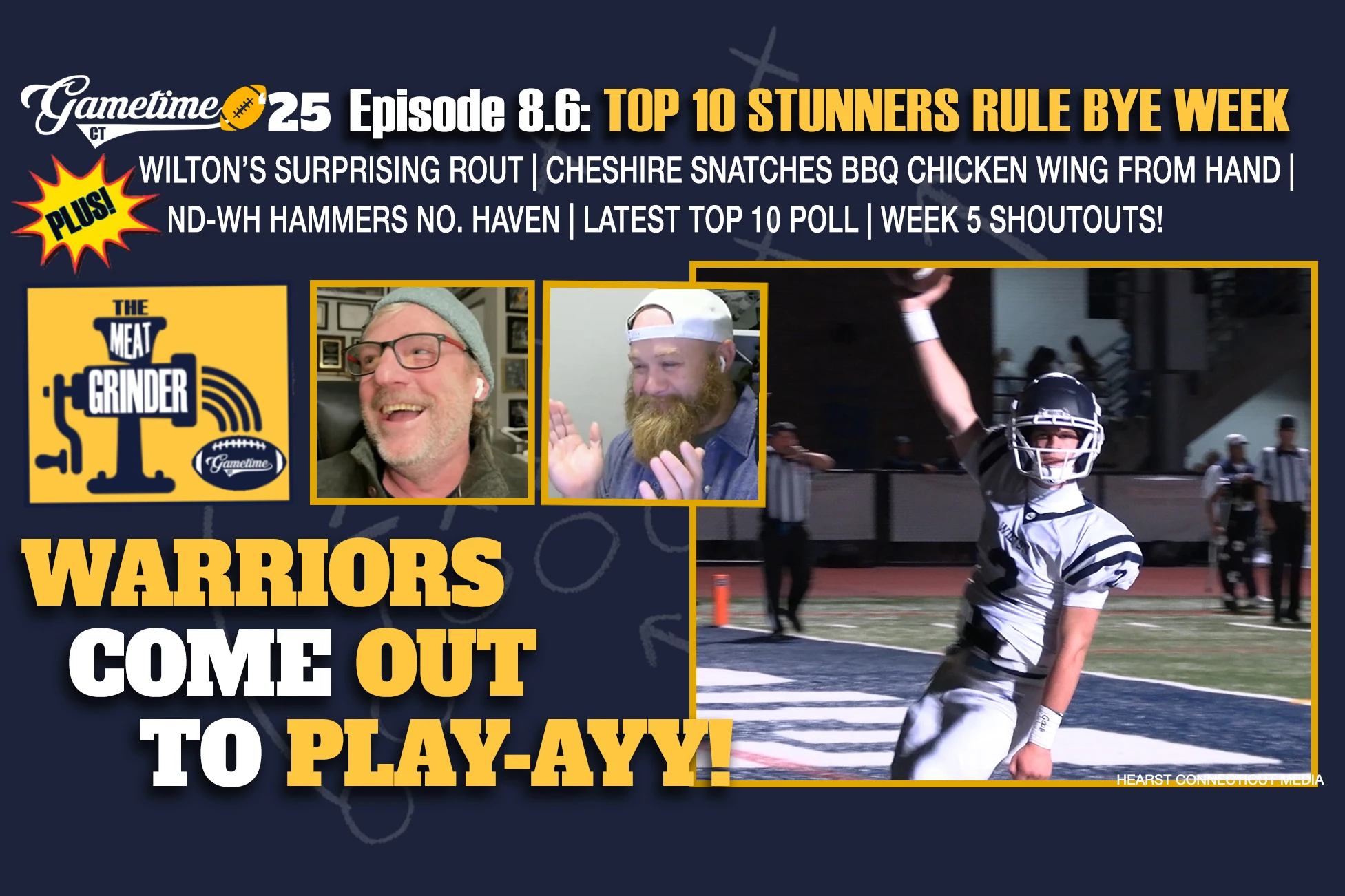 Meat Grinder Podcast LIVE (S8:E6): Week 5 recap