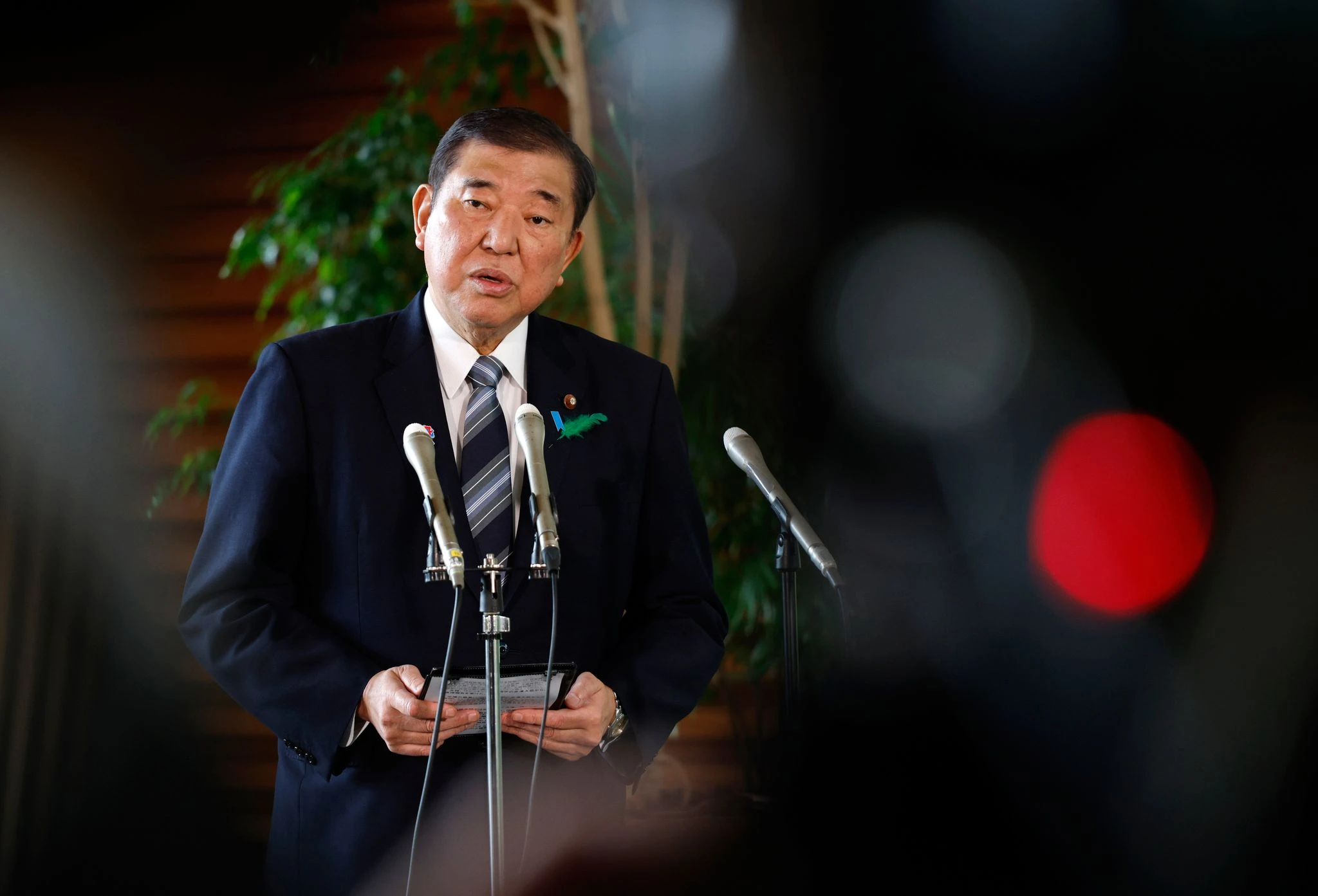 Japan's finance minister calls US Treasury holdings 'a card' in tariff talks with Trump