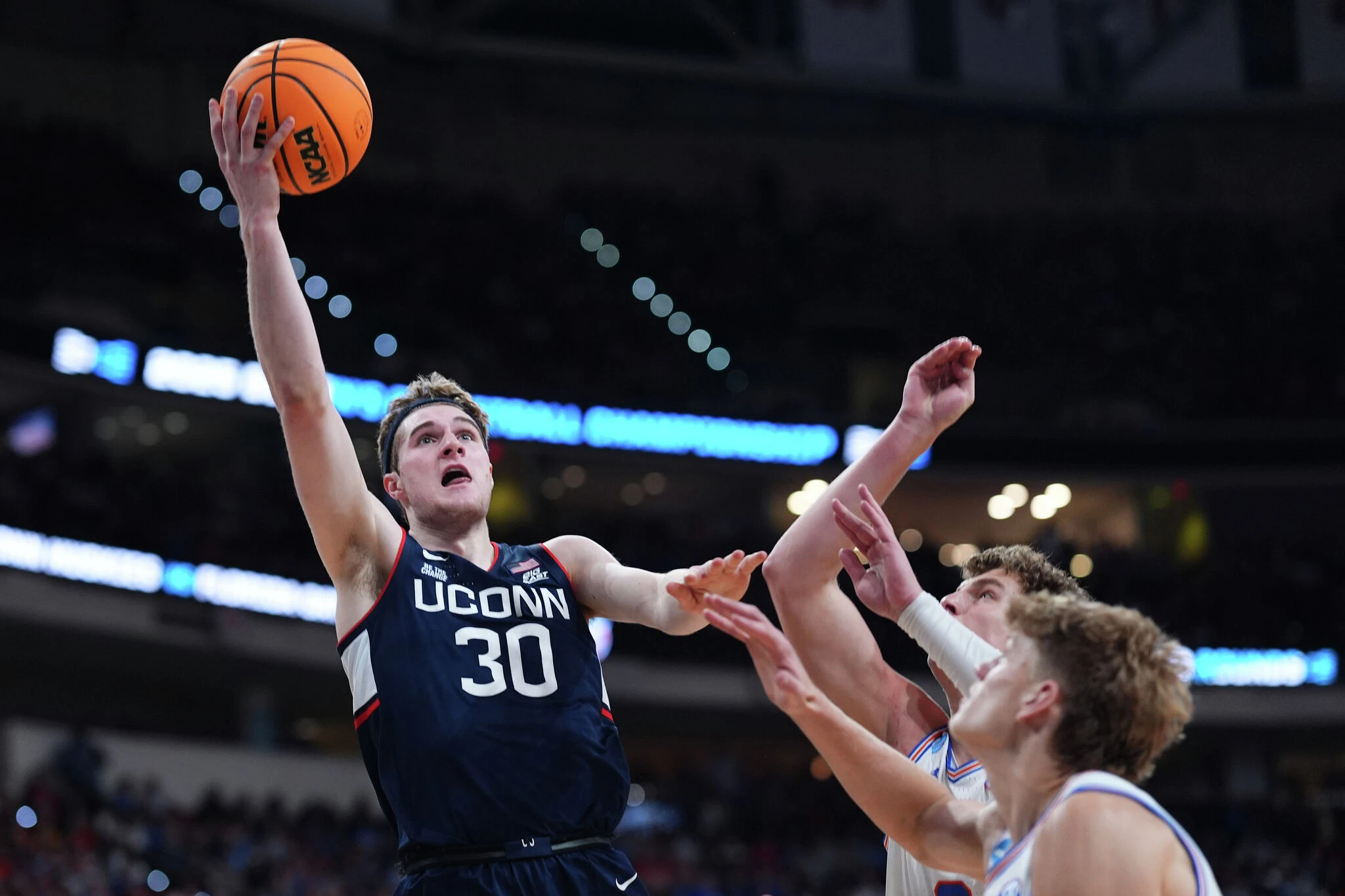 Where ex-UConn star Liam McNeeley ranks in NBA mock drafts